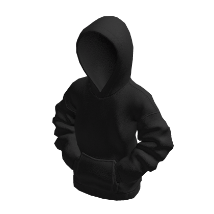 Black Posed Hoodie