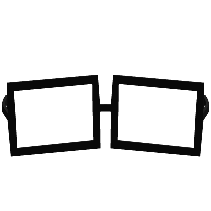 goofy square glasses