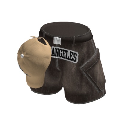 TOKYO UGC | Brown LA Denim Shorts