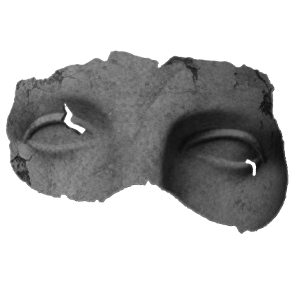 Fractured Greek Statue Eye Cover