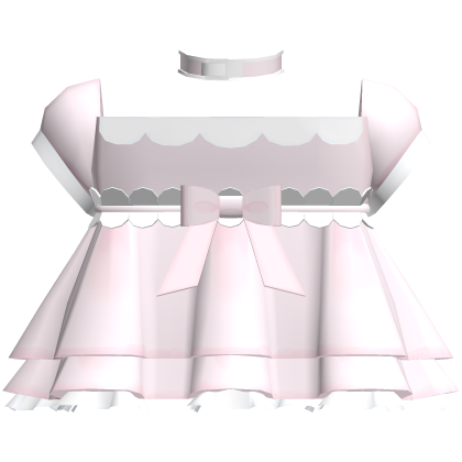 ♡ : cute pink babydoll frill shirt