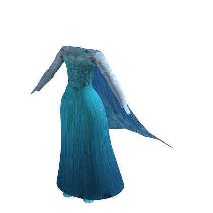 ❄️ Elsa's Ice Queen Frozen Blue Dress  
