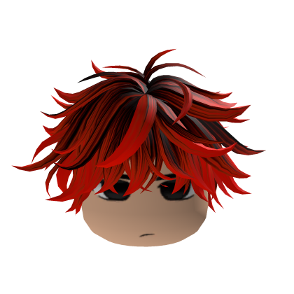 Red & Black Hair Boy