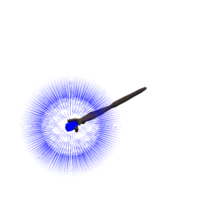 🎇Glowing Wizard Staff on Hand - Blue