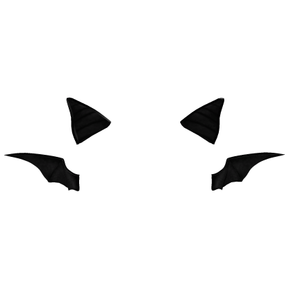 vampire bat ears & wings