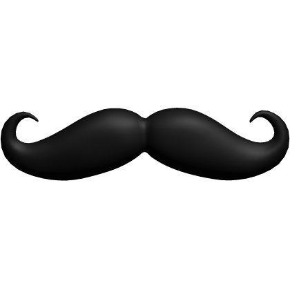 Black mustache
