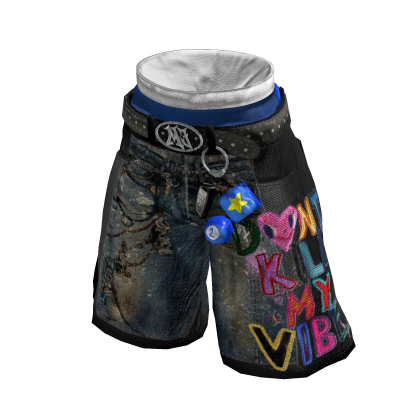 MJ - Shortpants Art Blue