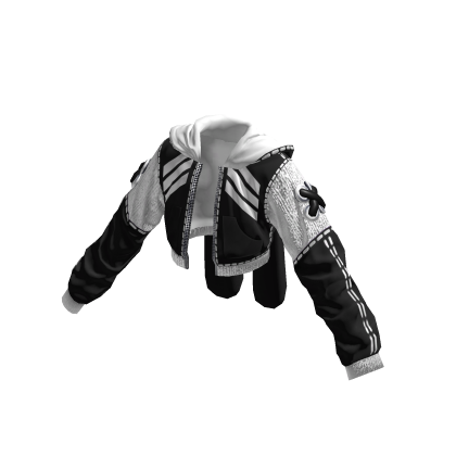 Bunny Crop Jacket Monochrome