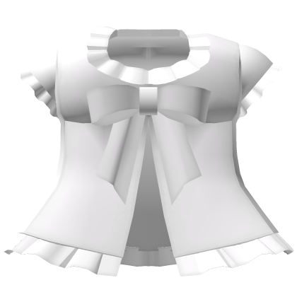 🤍꒰Soft dollette laced dress w bow white꒱