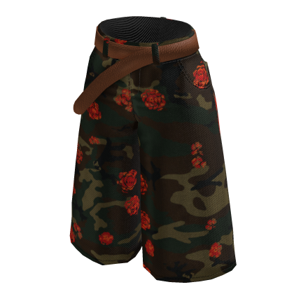 FS - Rose Camo Jorts Pants