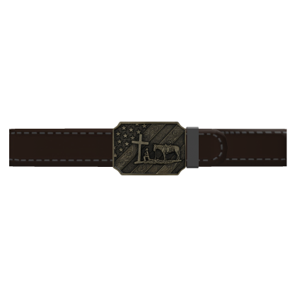 American Cowboy Belt Buckle