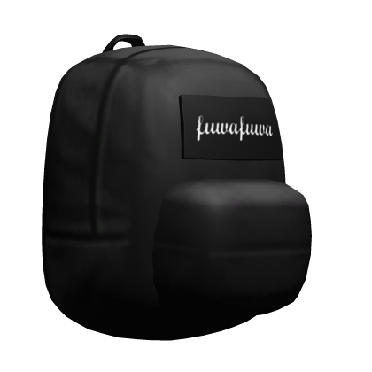 Big Black Backpack (No Straps)