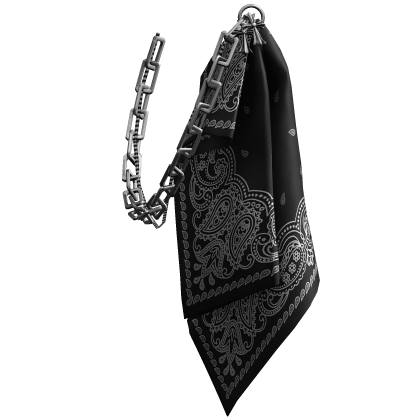 Chrome Waist Pocket Chain and Bandana