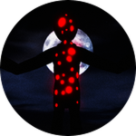 The Giant With The Red Dots