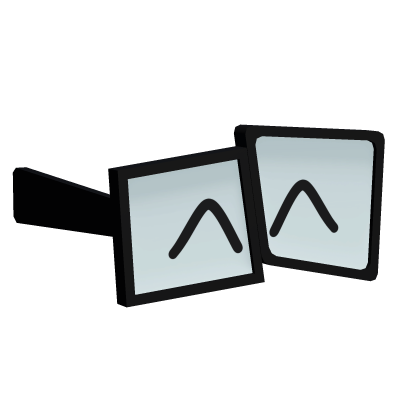 Joyful Whacky Square Glasses