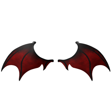 Red Vampire Wings