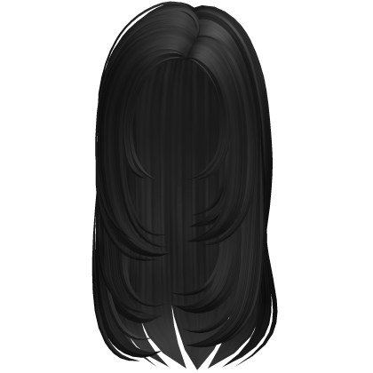 Wispy Layered Long Hair (Black)