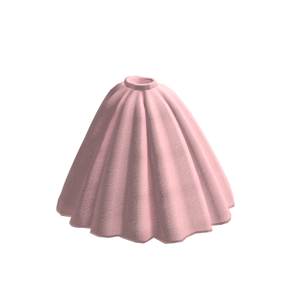 Floofy Long Skirt Pink