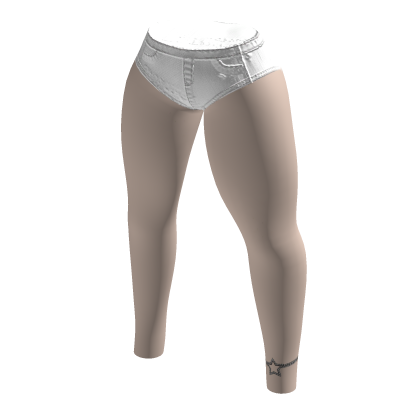 white shorts