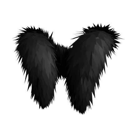 Long Shoulder Fur Black