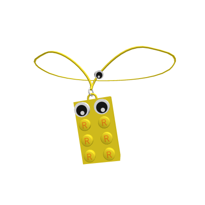  Yellow Brick Eyes Necklace
