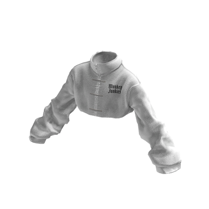 MJ - White Crop Top Jacket