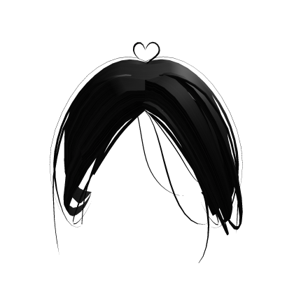 ♡ Adorable Newside Messy Bangs w/ Heart