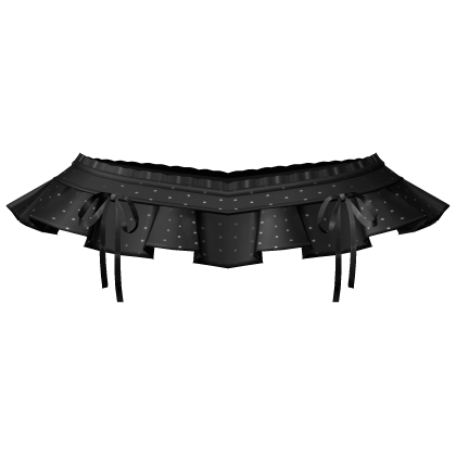 ┊♰ ꒱ gothic pokidot mini skirt 3.0 ꒰black꒱ 