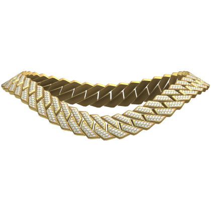 Iced Out Gold Chain (Boy)