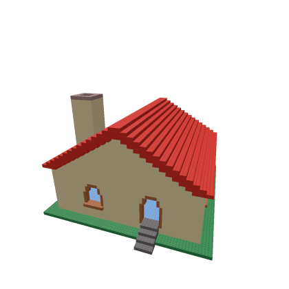 Classic Happy Home In Robloxia House