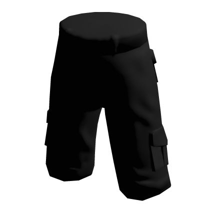 Black Cargo Shorts