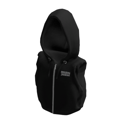 MJ - Hoodie Sleeveless Black