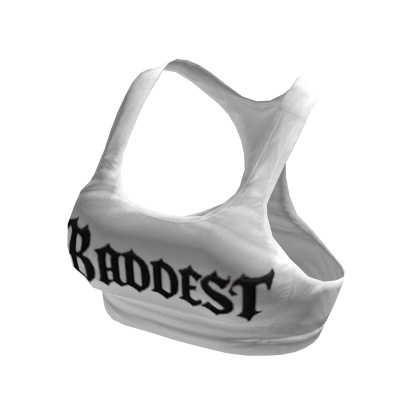 ✅🔴BADDEST🔴✅ White Crop Top