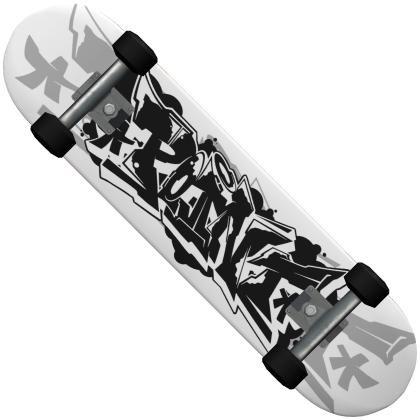 POINT Skateboard [White]