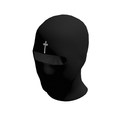 Black Y2K Ski Mask