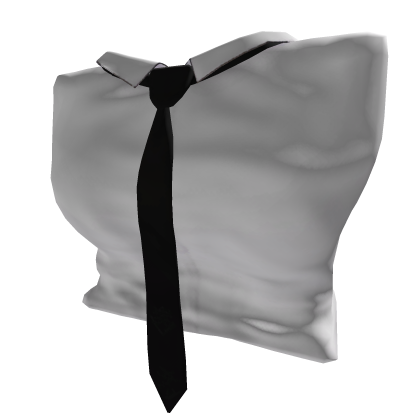 Female White Dress shirt + Tie