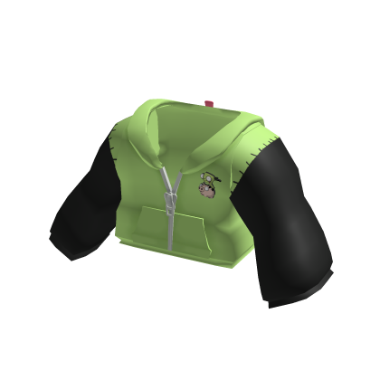 invader zim gir green alien scene sweater jacket