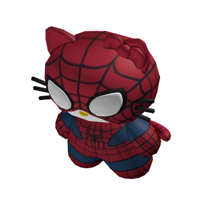 Cute Spider Kitty Plushie Holdable
