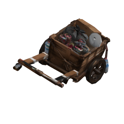 Poor Wooden Wagon Cart
