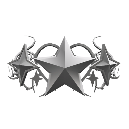 Silver Star Cyber Sigil Crown