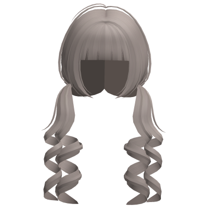  ♡ : sweet ash low curly pigtails