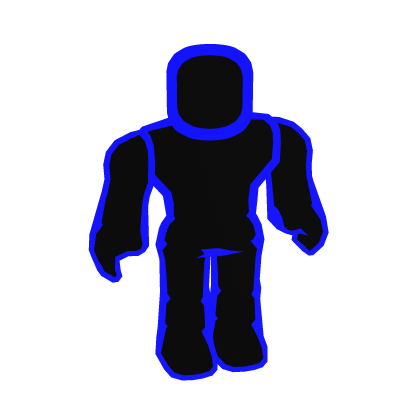 Blue Outline