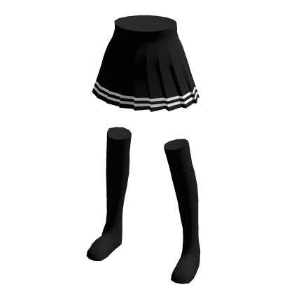 Black Skirt w/ socks