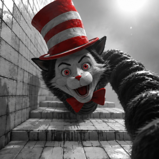 Climb Cat In Hat Tower