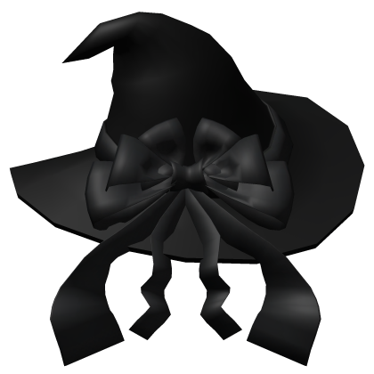 Halloween Black Spooky Witch Hat