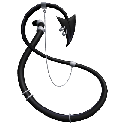 Banded Demon Tail [Silver]