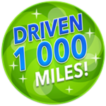 Driven 1,000 Miles!