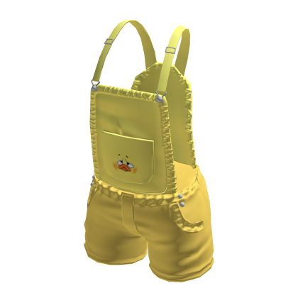 Cute Yellow Overalls