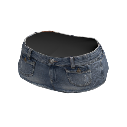 Light Blue Denim Shorts