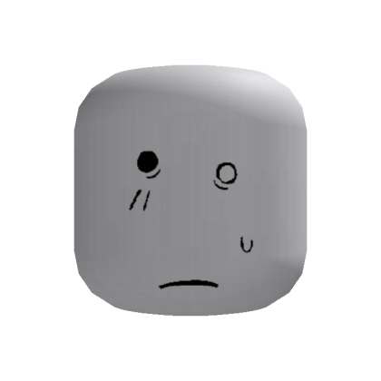 Nervous Guy Face (Recolorable)